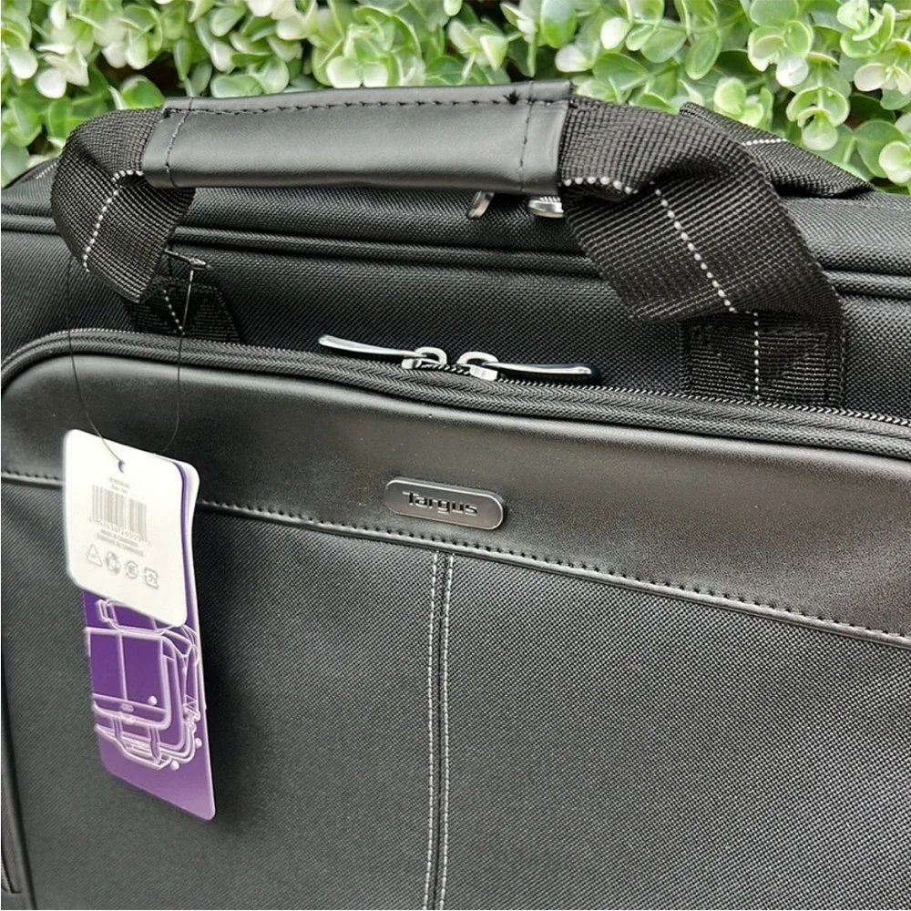 Targus 15-16” Classic Slim Black Briefcase Laptop Bag UNISEX